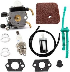 HURI C1Q-S97 Carburetor with Tune Up Kit for STIHL FS38 FS45 FS46 FS55 KM55 HL45 FS45L FS45C FS46C FS55C FS55RC String Trimmer Weed Eater 4140 120 0612 Carburettor AU