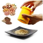 FOVNOT Manual Nut Grinder Multifunctional Dried Fruit Crusher Peanut Masher Nut Chopper Peanut Grinding Tool Suitable for Walnuts Peanuts Coffee Beans Cashews and Other Small Particles of Seasoning