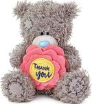 Me To You Bear 4" Thank You Flower, Gray