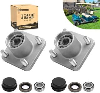 10L0L 2 Pack Front Wheel Hub Assembly for Club Car DS Golf Cart 1974-2003, Replace OEM 1011892, 11011102, 1011153, 1011889, 1011894