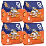 Snack Pack Bundle Consisting of McVities Mini Gingerbread Men 24x25g (4 Pack)