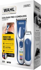 Wahl Colour Pro Cordless Haircut Kit – Rechargeable Hair Clipper Set