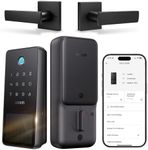 Lockin Veno Solar Fingerprint Smart Lock, with Handle, Runs on Sunlight