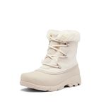 Sorel Women's Snow Angel, Chalk/Light Clay, 7