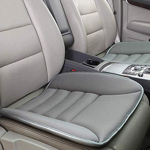 Big Ant Coussin Voiture Siege,Housse de Siège, Mousse Mémoire Protection Chaise Confortable Antidérapant tapis siege Couverture Siège, pour Auto Bureau Domicile-Gris