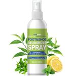 Foot & Shoe Deodorizer Spray, 5 fl.oz Instant Odor Eliminator for Smelly Shoes & Feet - Long-Lasting Freshness (1-Pack)