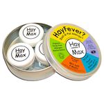 HayMax Allergen Barrier Balm Triple Tin - Pure, Aloe & Lavender - Organic, Natural & Non-Drowsy Hay Fever & Allergy Relief Balm - Traps Pollen, Dust & Allergen Particles - Apply Around The Nose & Eyes