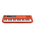 Portable Mini Electric Keyboard Piano with 37 Keys for Beginners (Keyboard only, Orange)