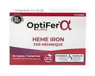 Optifer Alpha heme iron supplement for Iron Deficiency Anemia (30, 1)