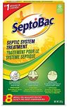 DrainOut Drainout C-Sb06N Septobac Septic Tank Treatment, Environmentally Friendly Formula, 8 Count