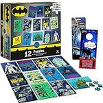 Batman Jigsaw Puzzle 12 Pack Bundle