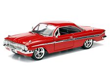 Jada Toys Fast & Furious 8 1:24 Diecast - Dom'S Chevy Impala Vehicle (Red) - Metal