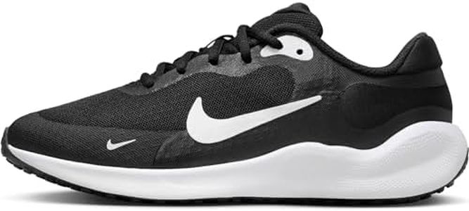 Nike Revolution 7 GS, Scarpe con Lacci, Black/White/White, 38.5 EU