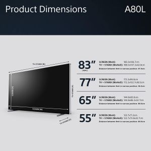 Sony BRAVIA XR 55" OLED TV – 4K Smart Google TV