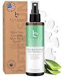 Aloe Vera After Sun Spray with Instant Cooling Effect - USA Made with Organic Aloe Vera Gel for Skin, Fast Absorbing Aloe Gel Cooling Spray, After Sun Lotion, Apres Soleil Spray