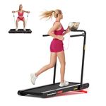 Sperax 4‑in‑1 Vibration Treadmill, 10% Auto Incline Foldable Walking Pad, Max Speed 12km/h with APP & Remote Control for Home Use