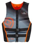 O'Brien Men's Flex V-Back Life Jacket - US Coast Guard Approved Level 70 Buoyancy - Water Sports Activity Including Boating, Paddle, Skiing, Surfing & Swimming