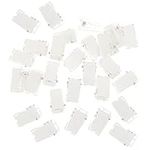 Tofficu 50pcs Self-Adhesive Clip Cu