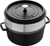 Staub Round Cocotte with Steamer, 2