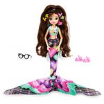 MERMAID HIGH, Spring Break Raynea Mermaid Doll & Accessories with Removable Tail and Color Change Hair Streak, Kids Toys for Girls Ages 4 and up