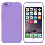 cadorabo Case compatible with Apple iPhone 6 PLUS / 6S PLUS in FLUID LIGHT PURPLE - Protective cover made of flexible TPU silicone