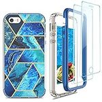 Jeylly iPhone 5/5S/SE Case with [2 