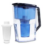 Water Filter Pitcher, Alkaline Water Pitcher，Water Alkaline Filter Pitcher -7 Stage Ionizer Filtration System to Purify and Increase PH Levels - Clean, Refreshing Water, 10 Cup Pitcher，BPA free