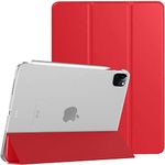 DuraSafe Cases for iPad Pro 11 inch 4th 3rd 2nd Gen PC Case A2759 MNXE3HN/A MNXD3HN/A A2435 MNXG3HN/A MNXF3HN/A MNXH3HN/A A2762 A2761 MNXN3HN/A MP553HN/A A2377 MHQR3HN/A MHQT3HN/A A2228 - Red