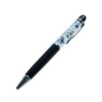 Sikyby Football Funny Pens Cute Floater Floating Liquid Writing Journaling Office Pen Unique Gift For Women Men