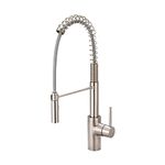 Pioneer Motegi Single Handle Pre-Rinse Kitchen Faucet pvd brushed nickel