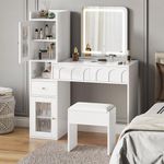 Jooli H Dressing Table with Mirror 