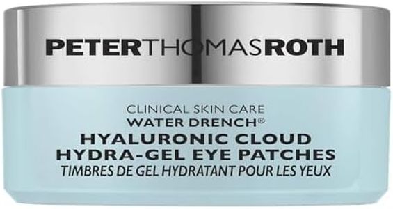 Peter Thomas Roth Water Drench Hydra-Gel Eye Patches, Black, 60 Count