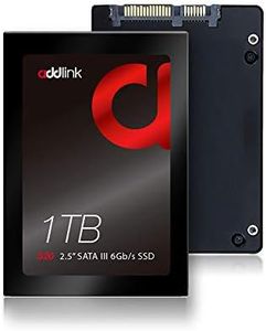 Addlink S20 1TB PS4 Compatible SATA III 2.5" Inch Extreme Quality Internal SSD 500MB/s Maximum Speed, Perfect HDD Replacement/Upgrade for Laptops, PCs & Sony PS4 (ad1TBS20S3S)