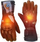 KEMIMOTO Heated ADV Riding Gloves, Waterproof Dual-Zone Winter Gloves