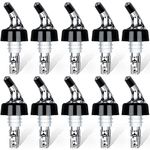 Automatic Measured Bottle Pourer Pack of 10-1 oz Quick Shot Spirit Measure Pourer Drinks Wine Cocktail Dispenser Home Bar Tools