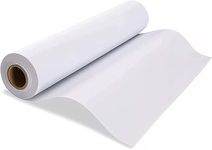 White Drawing Paper Roll - 20 m Art Paper Roll (44CM X 20M) Painting Sketching Paper for Easel Paper, Bulletin Board Paper, Wall Art, Gift Wrap