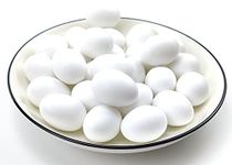 10 Pcs Plastic Eggs Pigeon Eggs Solid Fake Pigeon Egg Simulation of Solid Plastic Pigeon Eggs for Pigeon