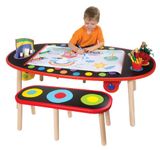 ALEX Toys - Young Artist Studio Super Art Table /W Paper Roll -Wood 711W