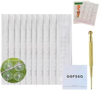 GGFSSQ Ear Seeds Acupuncture Kit - 200 Pieces - Acupressure with Ears Seed, with Bonus Free Chart and Brass Acupressure Probe - for Balance & Wellness (silver-200pcs)