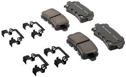 ACDelco Professional 17D1430CHF2 Ceramic Rear Disc Brake Pad Kit