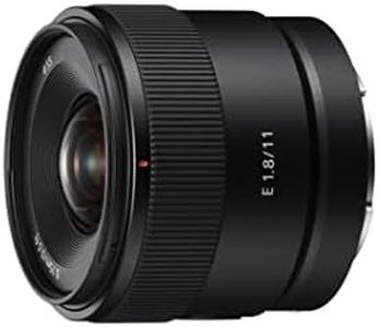 Sony E 11mm F1.8 APS-C Ultra-Wide-Angle Prime for APS-C Cameras