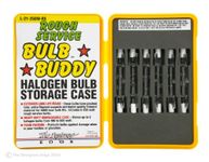 Woods L21 250-Watt Rough Service Halogen Bulb with Bulb Buddy Protective Case, 6-Pack