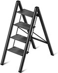 4 Step Ladder Foldable Step Stool, 