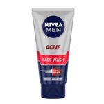 NIVEA MEN Acne Control Face Wash 50 g | With Magnolia Bark Extracts for 12 Hr Oil Control in Summer | Fights Dirt and Oil | For Oily Skin