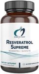 Designs for Health Resveratrol Supreme - Trans Resveratrol from Japanese Knotweed + Quercetin - Healthy Aging + Cardiovascular Support Supplement, Non-GMO (60 Capsules)