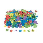 Fun Express Under The Sea! Foam Adhesive Shapes - Bulk Set of 520 Pieces - DIY Crafts for Kids and Fun Home Activities - VBS Vacation Bible School Supplies/Decor