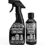 Dirtbusters Stove Polish & Stove Cleaner for All Wood & Log Burners & Fireplace Grates, Clean & Restore to Black (250ml & 750ml)