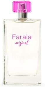 FARALA - Original, Colonia Mujer, 75 ml, Perfume Formato Spray, Eau de Toilette Natural y Femenina, Aroma Floral Especiado, Fragancia Fresca, Juvenil y de Larga Duración