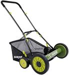 Sun Joe MJ501M Mow Joe 18-Inch Manual Reel Mower with Grass Catcher