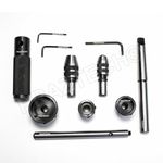 MT3 Shank Threading & Tapping attachment-lathe tailstock die holder set ATOZ